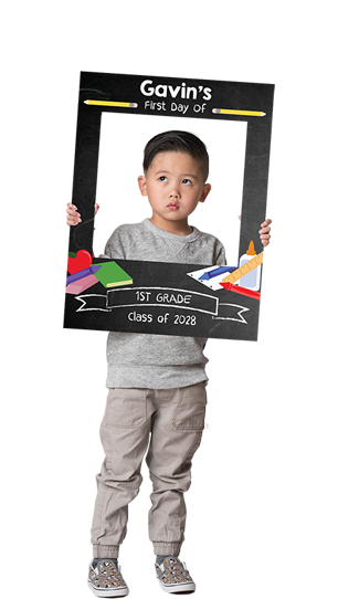 Back2School Custom Photo Prop  , CrowdSigns - 1