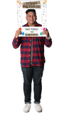 Birthday Custom Photo Prop Small / FAST , CrowdSigns - 2