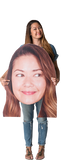 Big Face Custom Photo Prop Medium / FAST , CrowdSigns - 3