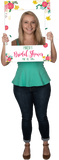 Etsy Floral Custom Photo Prop  , CrowdSigns - 1
