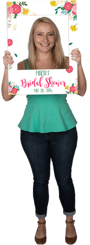 Etsy Floral Custom Photo Prop  , CrowdSigns - 1