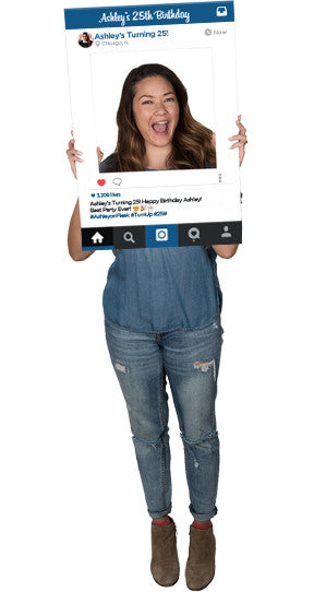 Instagram (Throwback) Custom Photo Prop  , CrowdSigns - 1