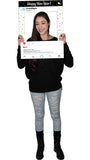 Instagram (New Years) Custom Photo Prop Small / FAST , CrowdSigns - 2