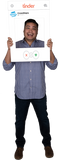 Etsy Tinder Custom Photo Prop  , CrowdSigns - 1